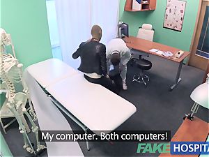 FakeHospital filthy medic fucks thief and creampies her
