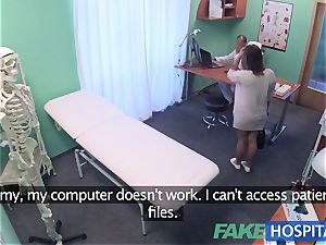 FakeHospital small euro patient orgasms beaver splooge